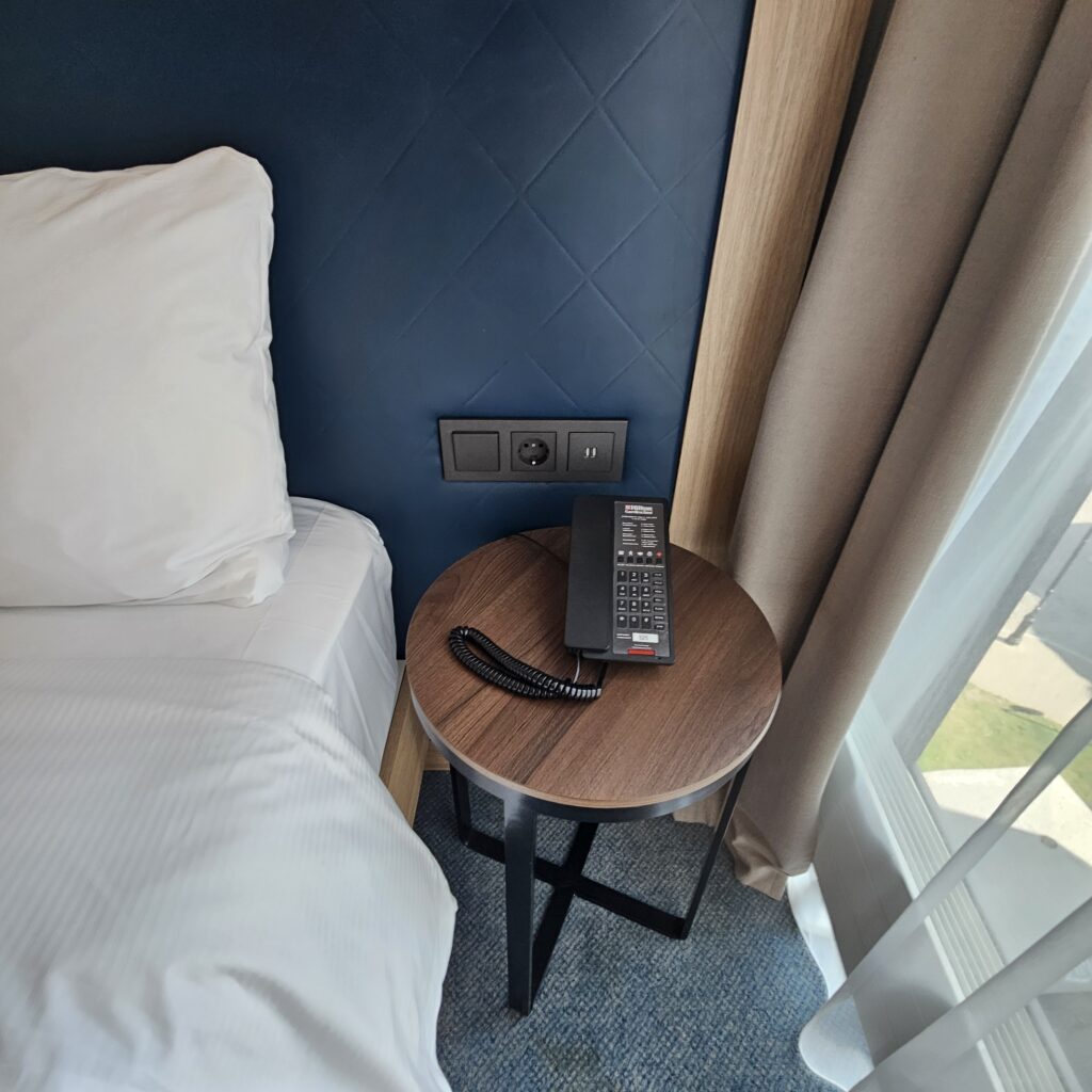 Hilton Garden Inn Riga King Deluxe Bedside Table