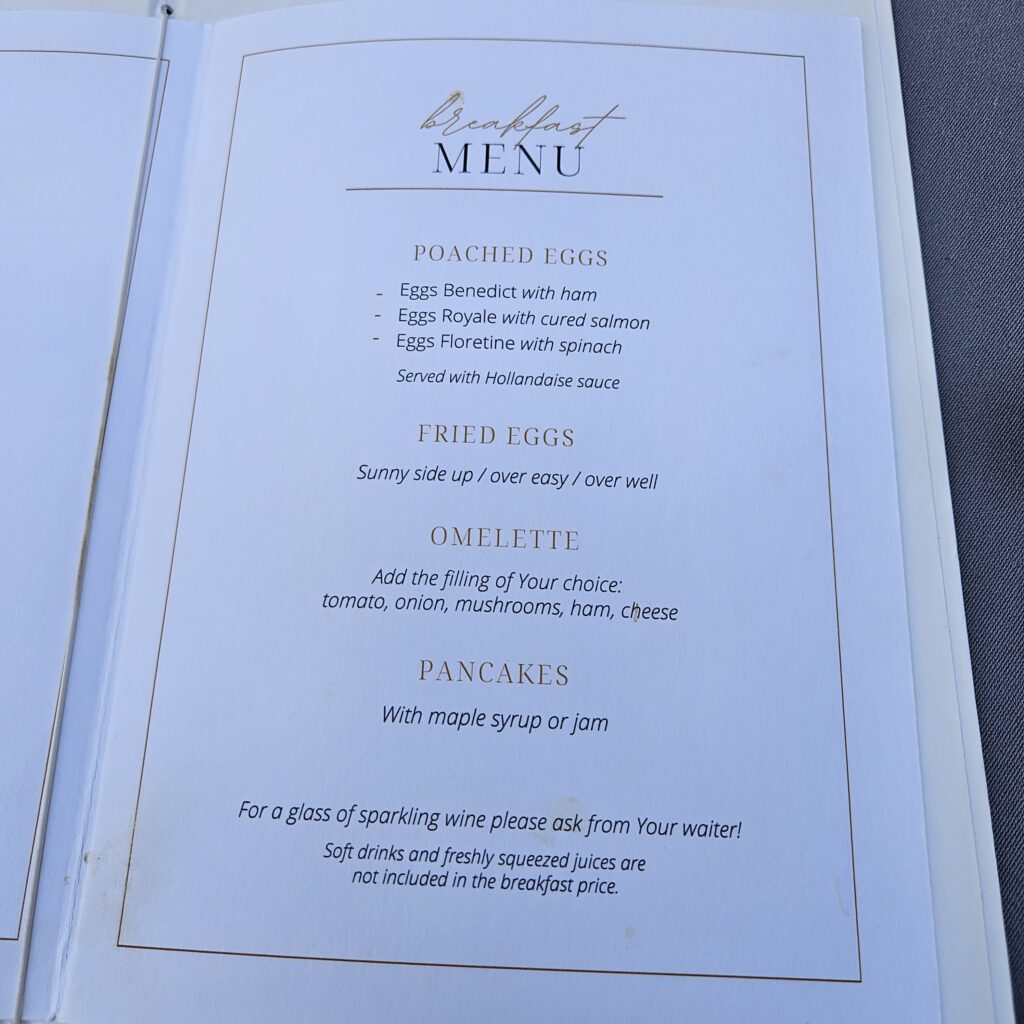 Hotel Telegraaf, Autograph Collection Restaurant Tchaikovsky Breakfast A La Carte Menu