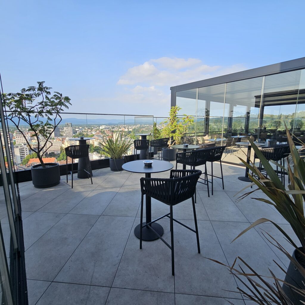 InterContinental Ljubljana B-Restaurant Outdoor Seating