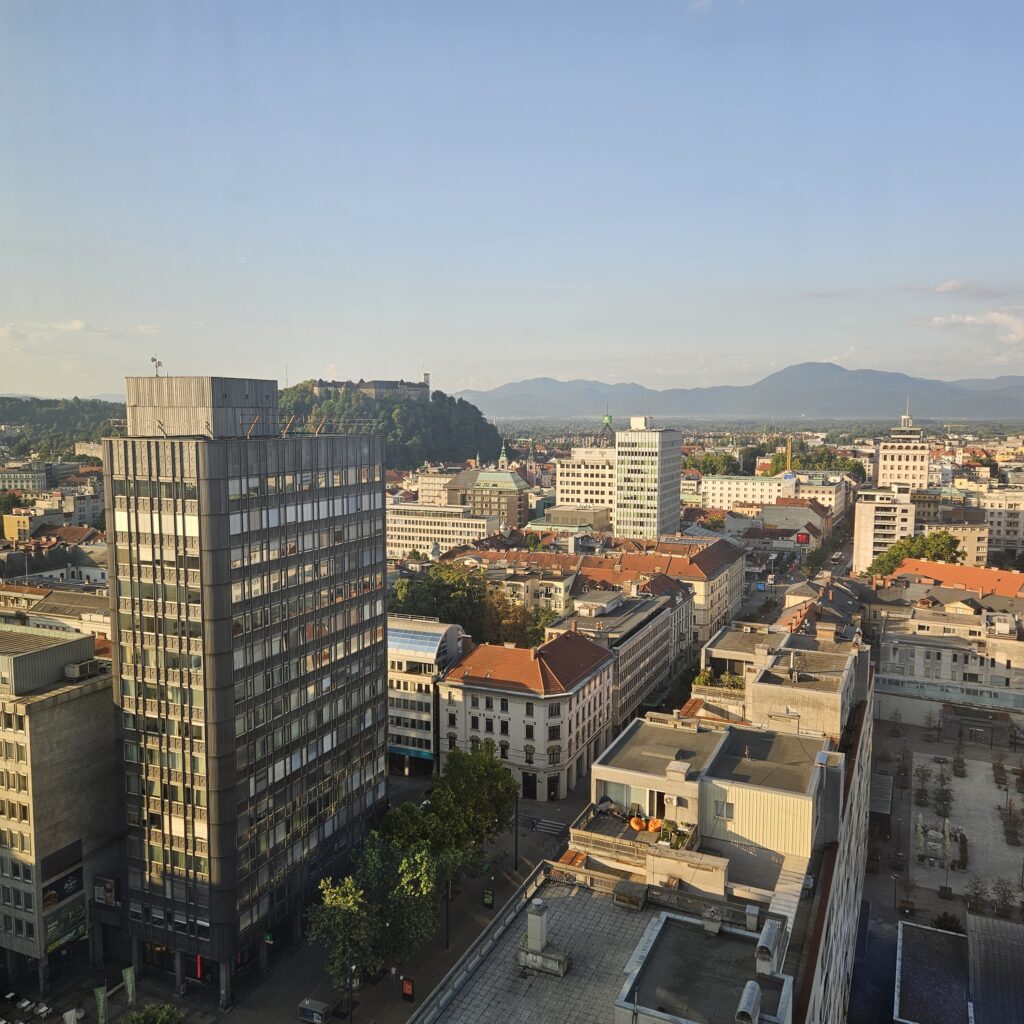 InterContinental Ljubljana Pool Outside View