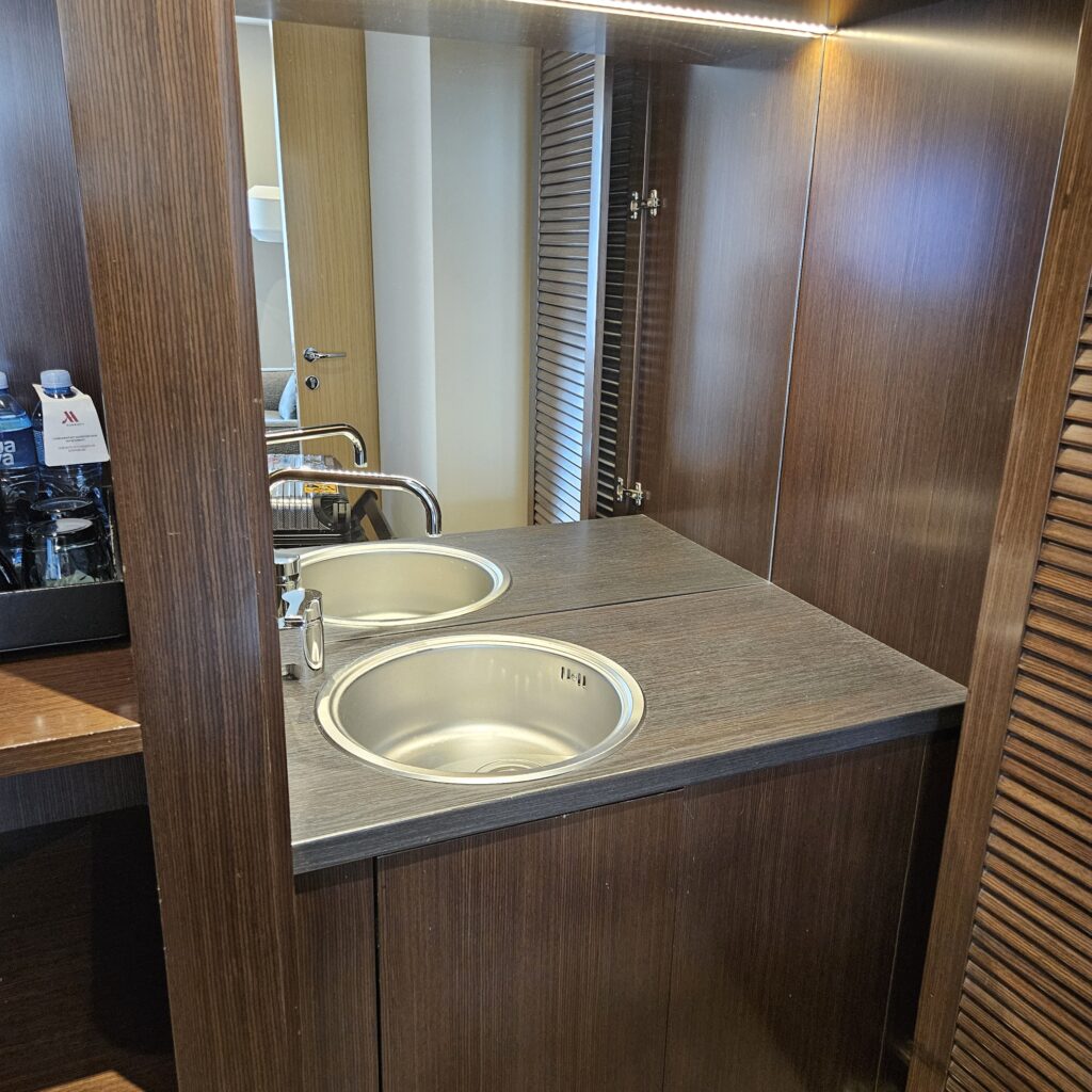 Skopje Marriott Executive Suite Living Room Sink