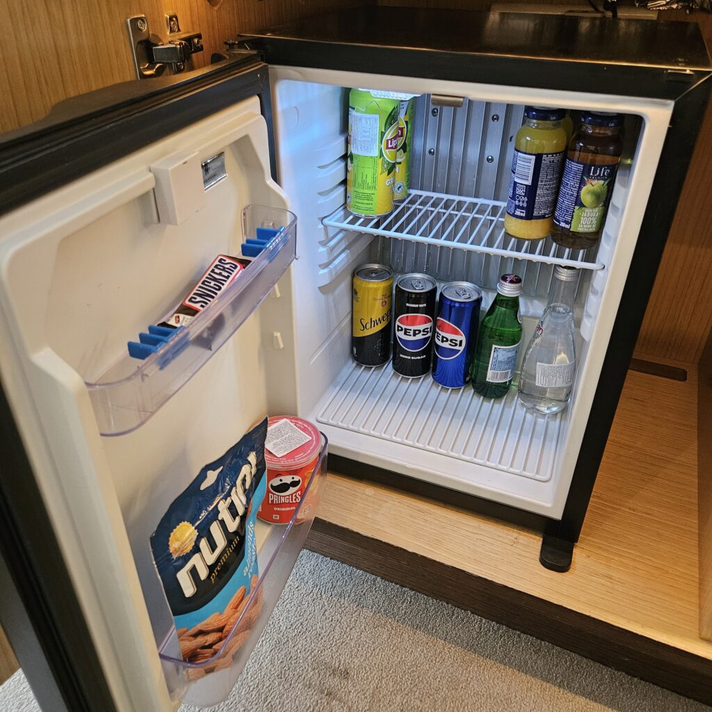 Skopje Marriott Minibar