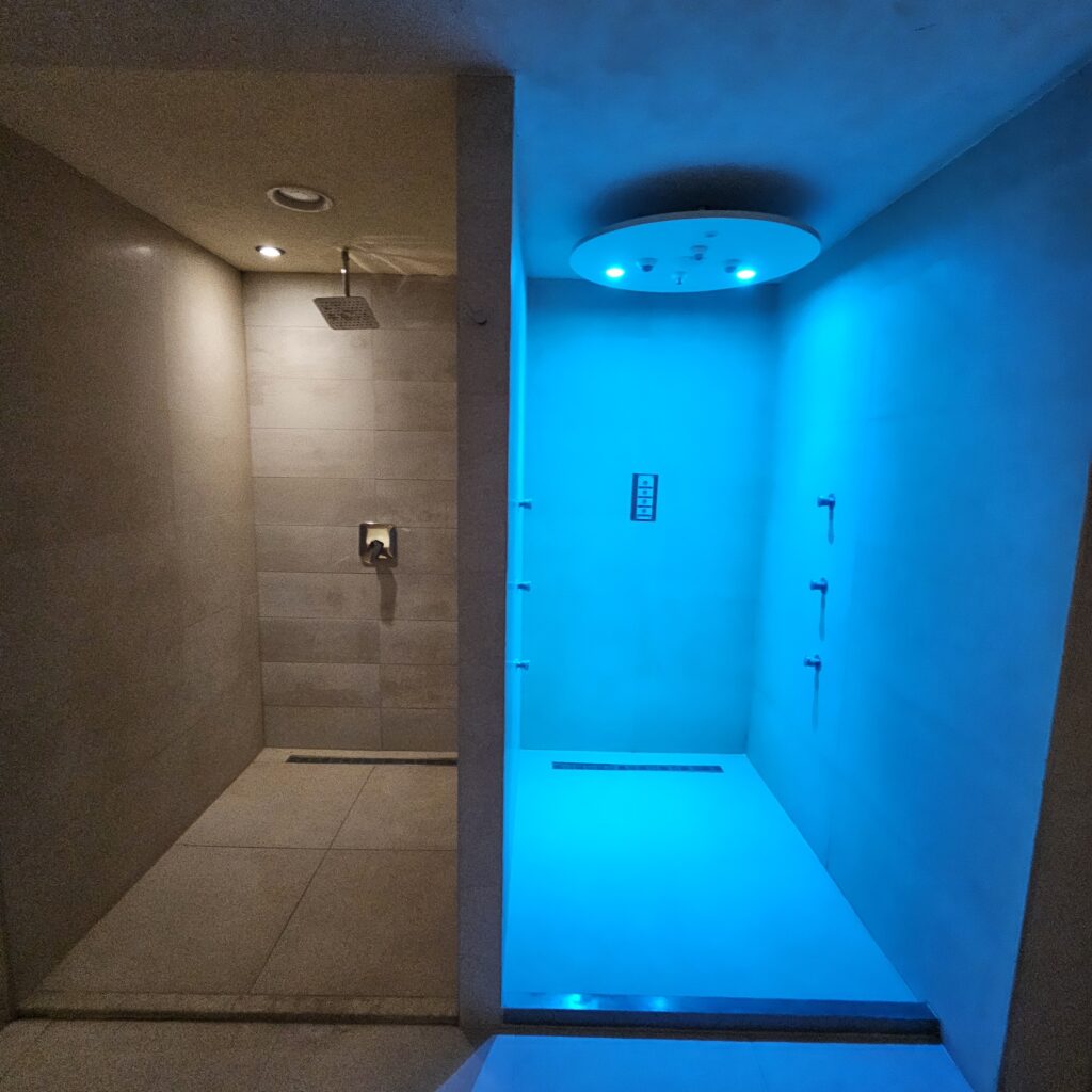 Skopje Marriott Pool Showers