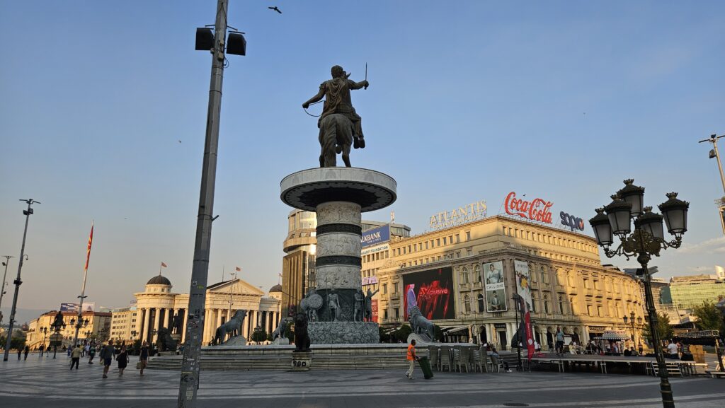 Alexander Statue Skopje