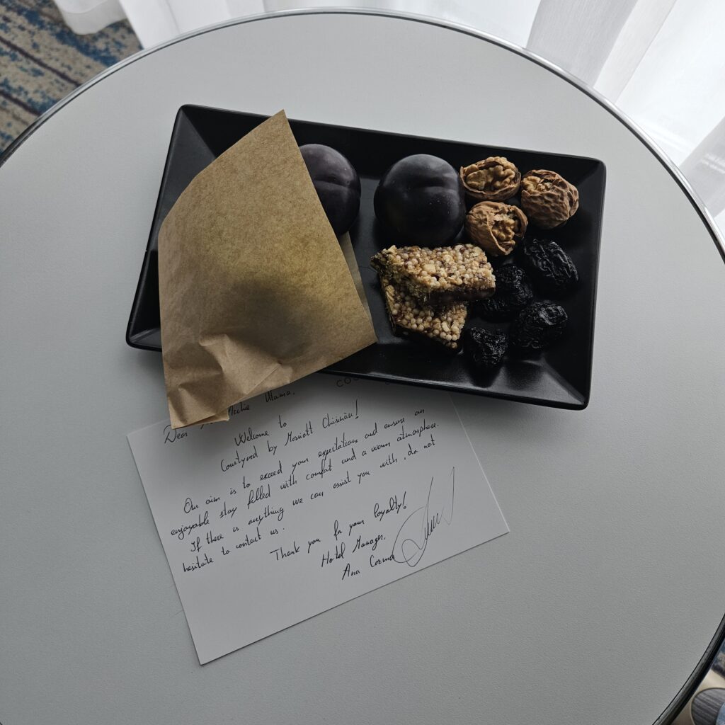 Courtyard Chisinau Welcome Gifts