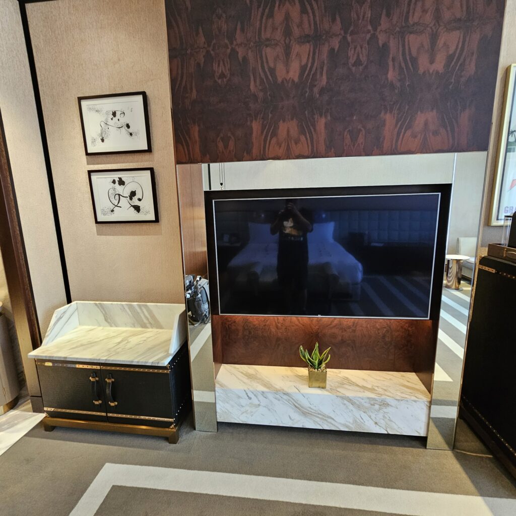 Waldorf Astoria Dubai International Financial Centre Premium Room TV