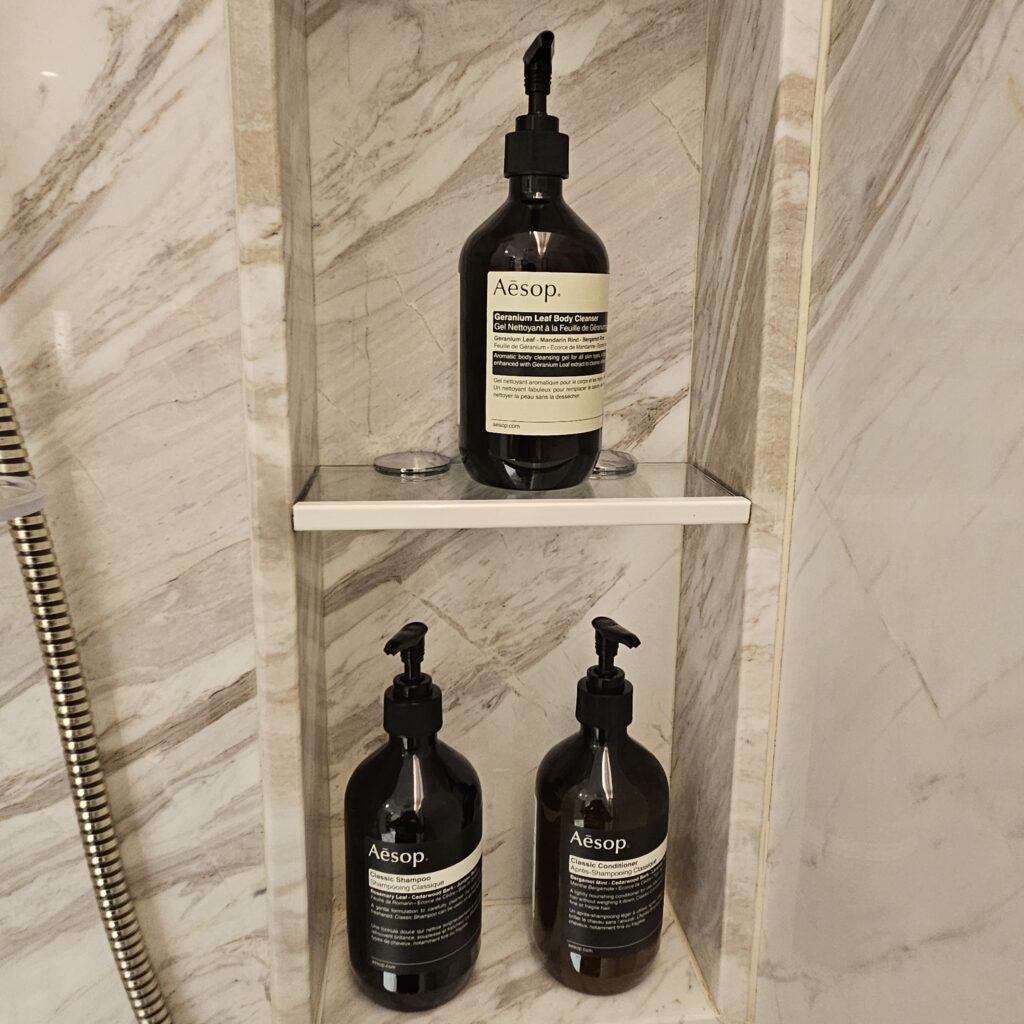 Waldorf Astoria Dubai International Financial Centre Aesop Toiletries