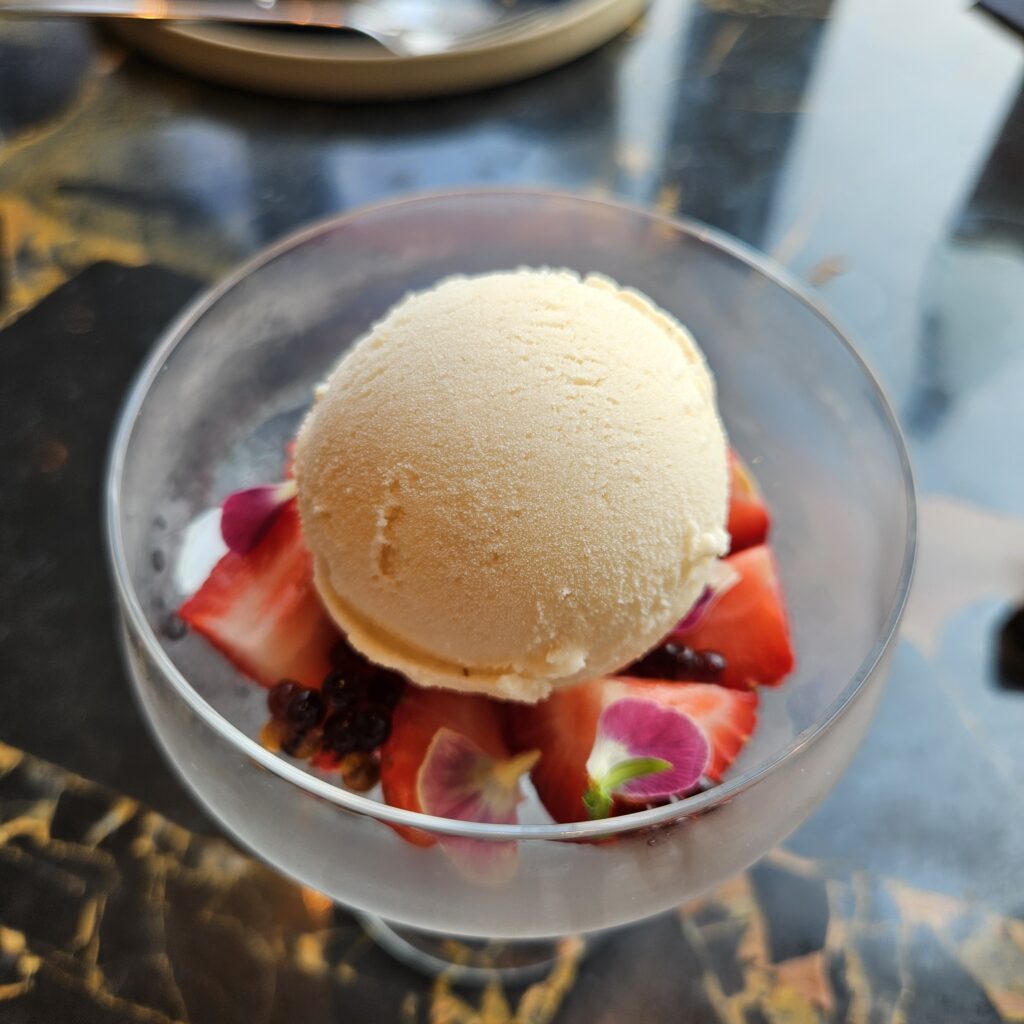 Bull & Bear Ice Cream Dessert