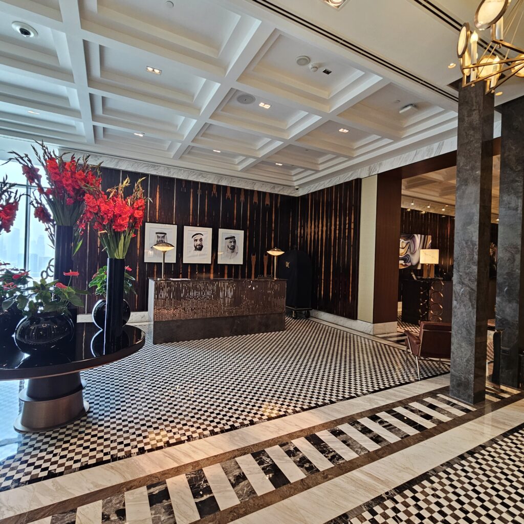 Waldorf Astoria Dubai International Financial Centre Entry by Elevators