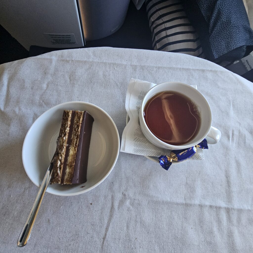 Review: Finnair Airbus A350-900 Business Class (DFW-HEL) 18 Finnair Airbus A350-900 Business Class Dessert