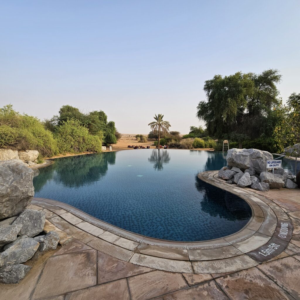 Al Maha Desert Resort Pool