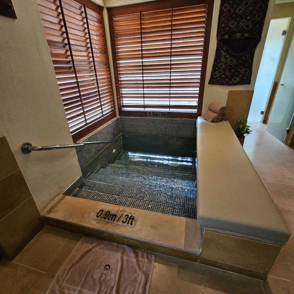 Al Maha Desert Resort Spa Cold Plunge Pool