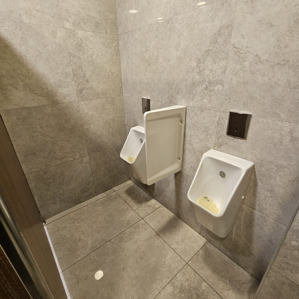 Primeclass Lounge SKP Bathroom Urinals