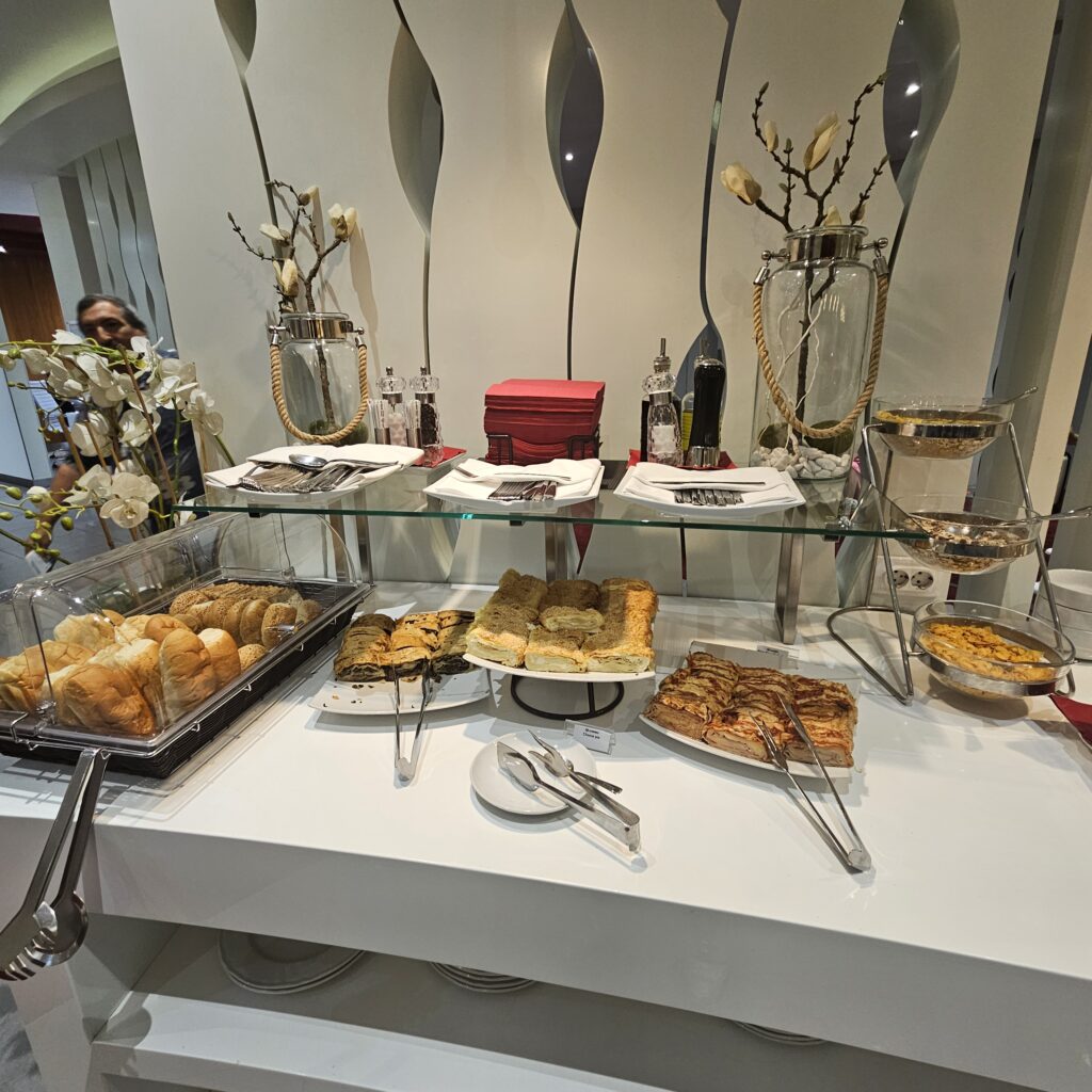 Air Serbia Premium Lounge BEG Food