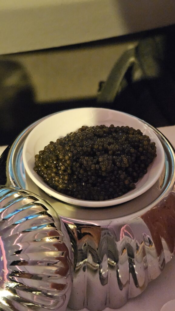 Review: Emirates Airbus A380-800 First Class (DXB-IAH) 31 Emirates First Class Caviar