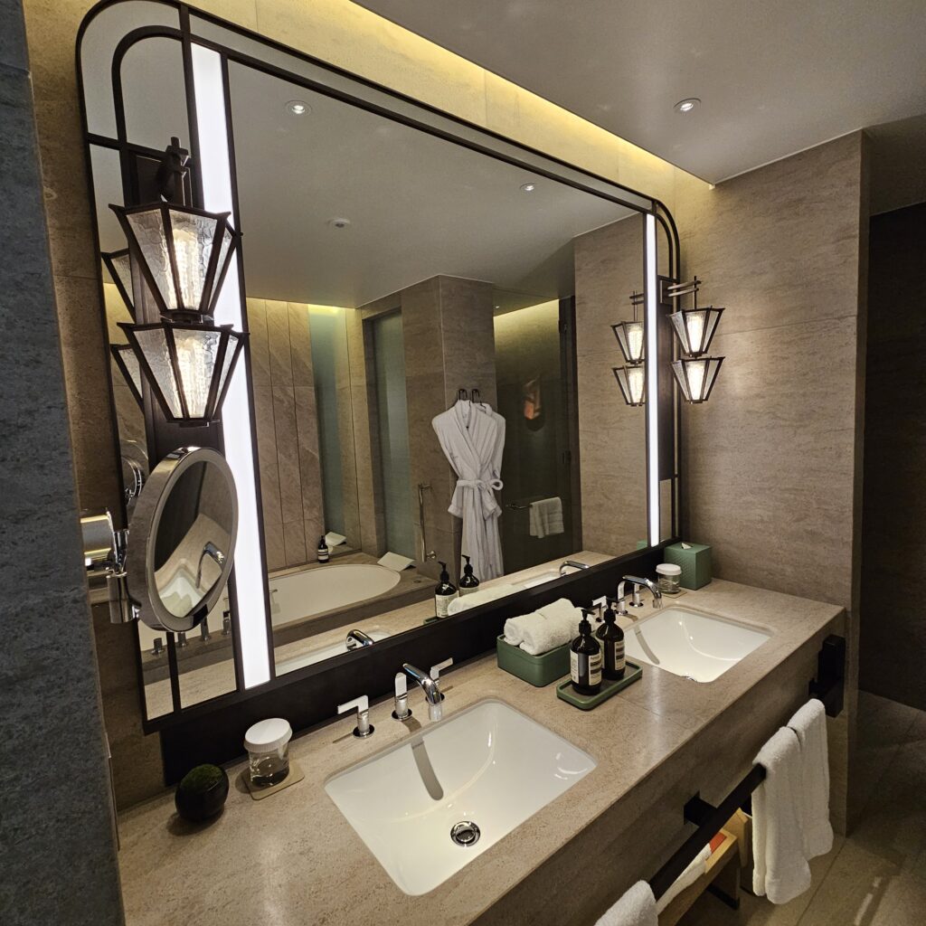 Waldorf Astoria Osaka Premier Room Bathroom Sinks