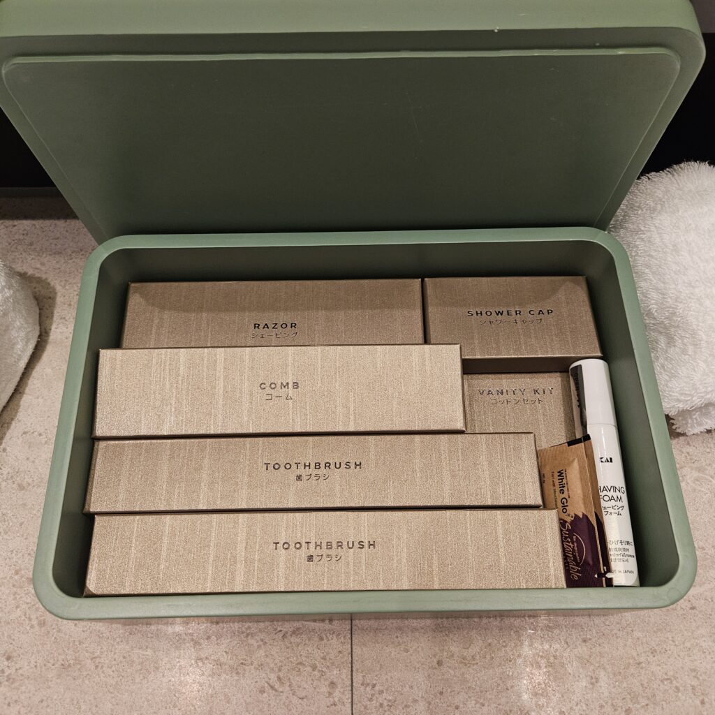 Waldorf Astoria Osaka Bathroom Toiletries