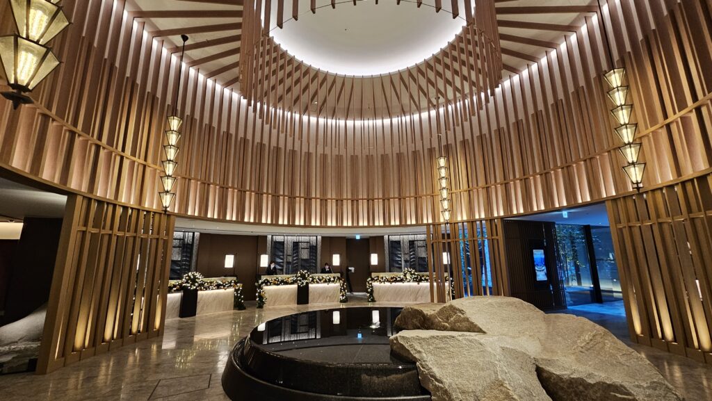 Waldorf Astoria Osaka Reception