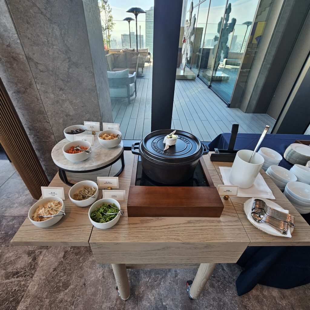 Waldorf Astoria Osaka Peacock Alley Breakfast