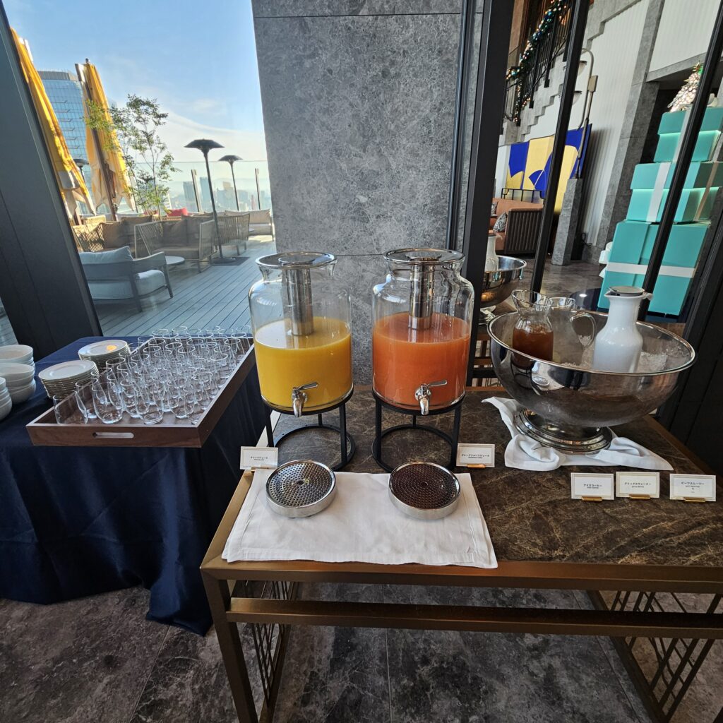 Waldorf Astoria Osaka Peacock Alley Breakfast