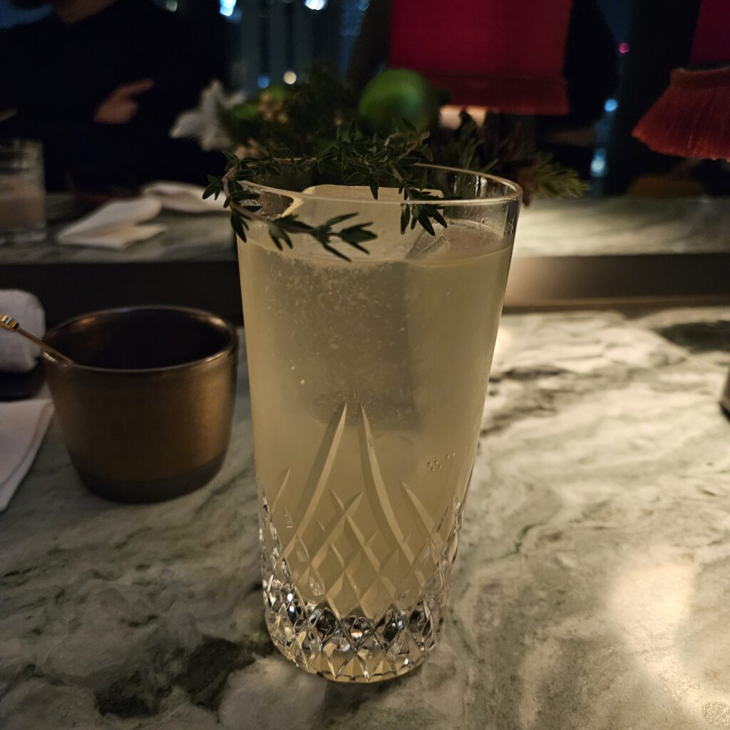 Waldorf Astoria Osaka Canes & Tales Highball Cocktail