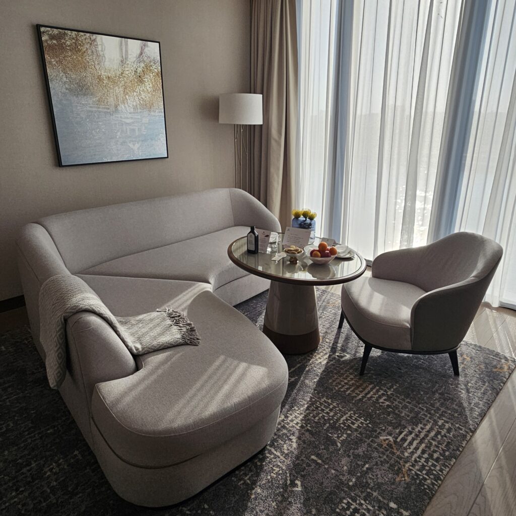 St. Regis Belgrade Junior Suite Living Space
