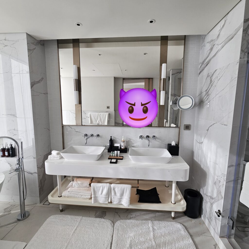 St. Regis Belgrade Junior Suite Bathroom