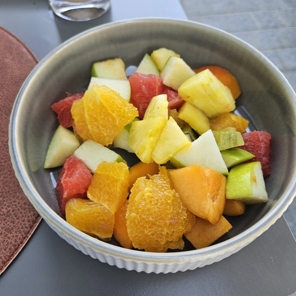 St. Regis Belgrade Savant Restaurant Breakfast Fruit Bowl