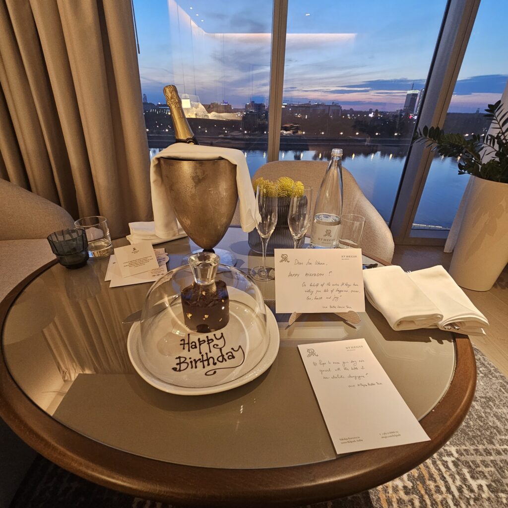 St. Regis Belgrade Birthday Gift