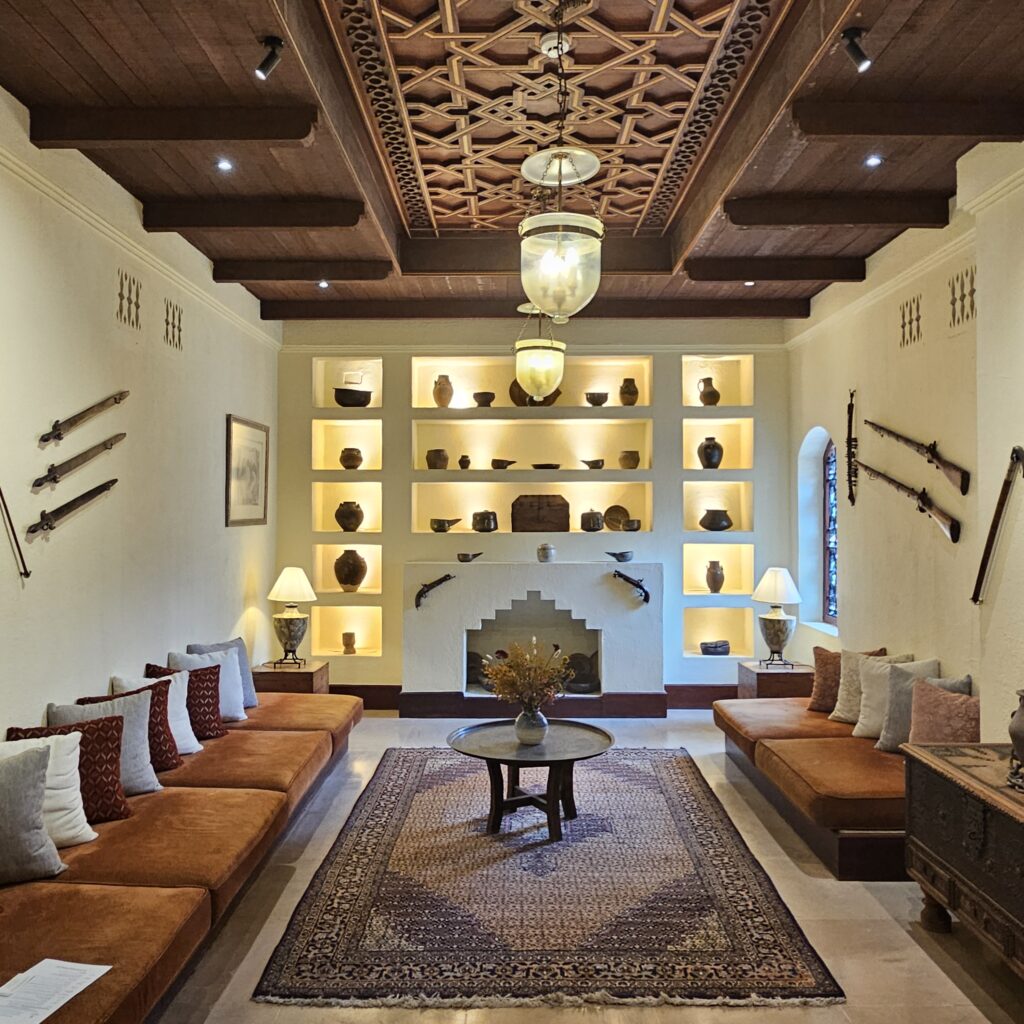 Al Maha Desert Resort Lobby