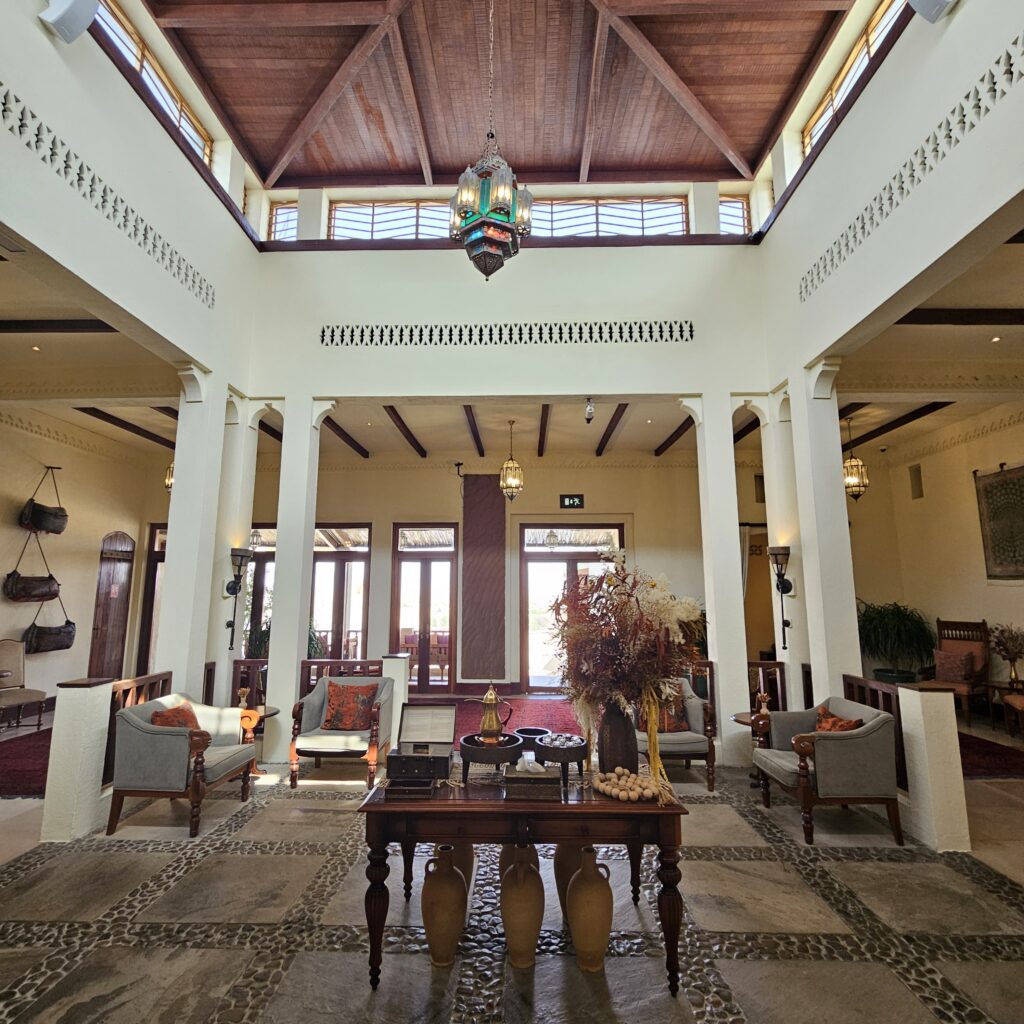 Al Maha Desert Resort Lobby