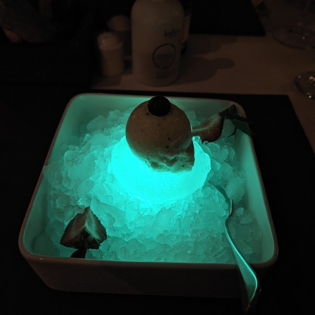 Al Maha Desert Resort Palate Cleanser