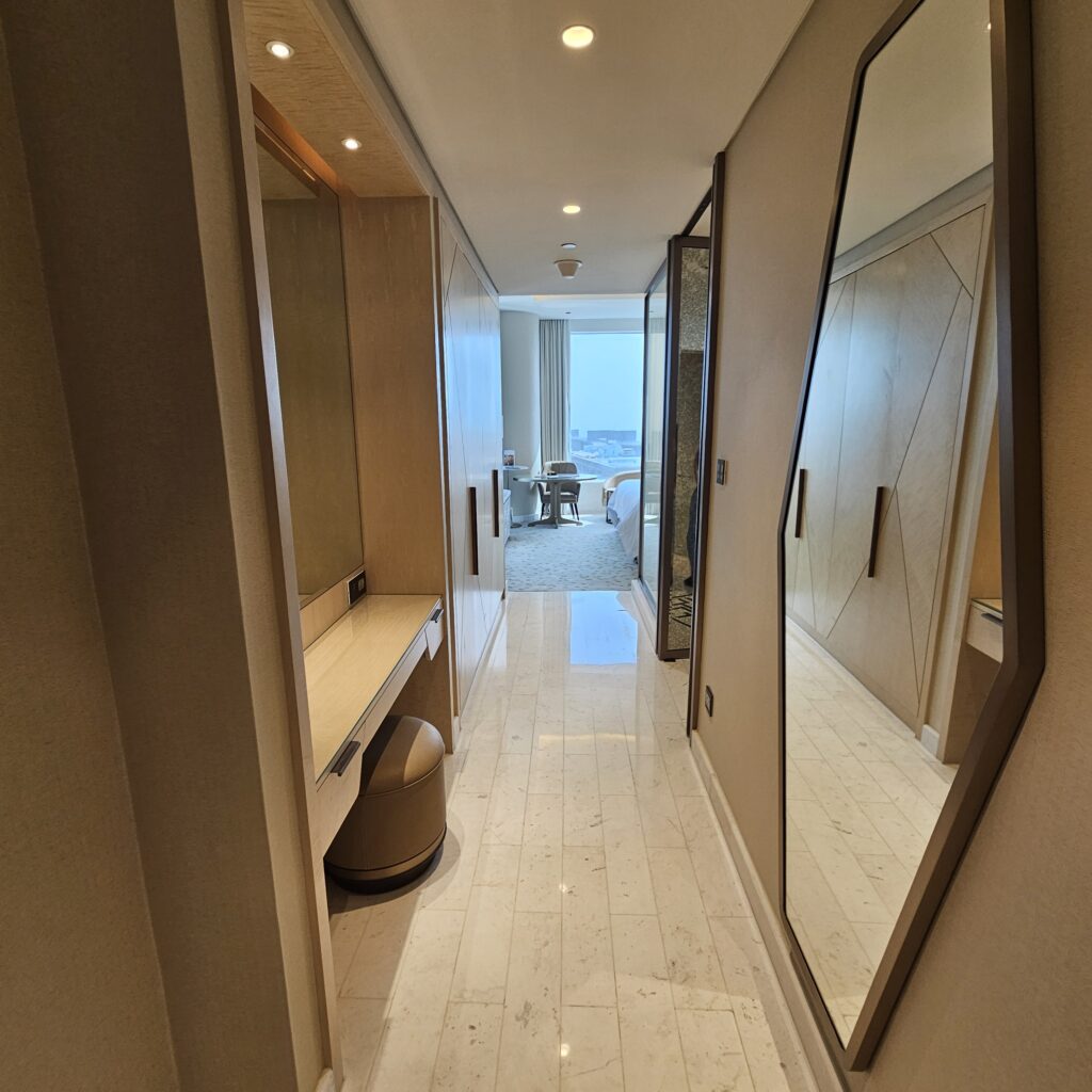 St. Regis Dubai The Palm Grand Deluxe Room Foyer