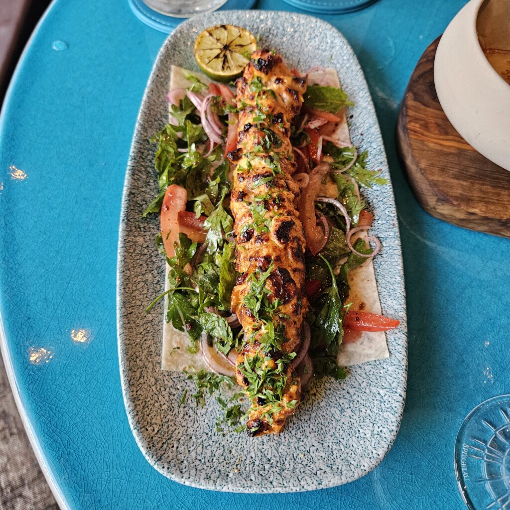 St. Regis Dubai The Palm Ruya Restaurant Chicken Shish Tawook