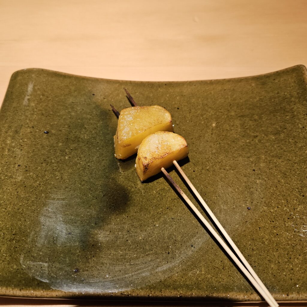 Torisho Ishii Hina Potato Skewer