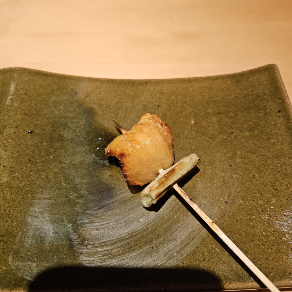 Torisho Ishii Hina Chicken Thigh with Scallion (Negima)
