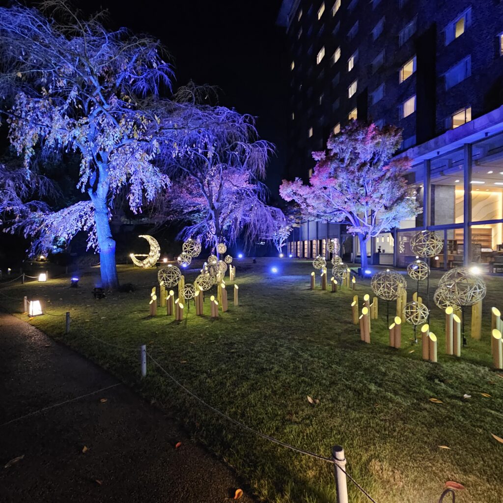 Prince Hotels Japanese Garden Night Illumination