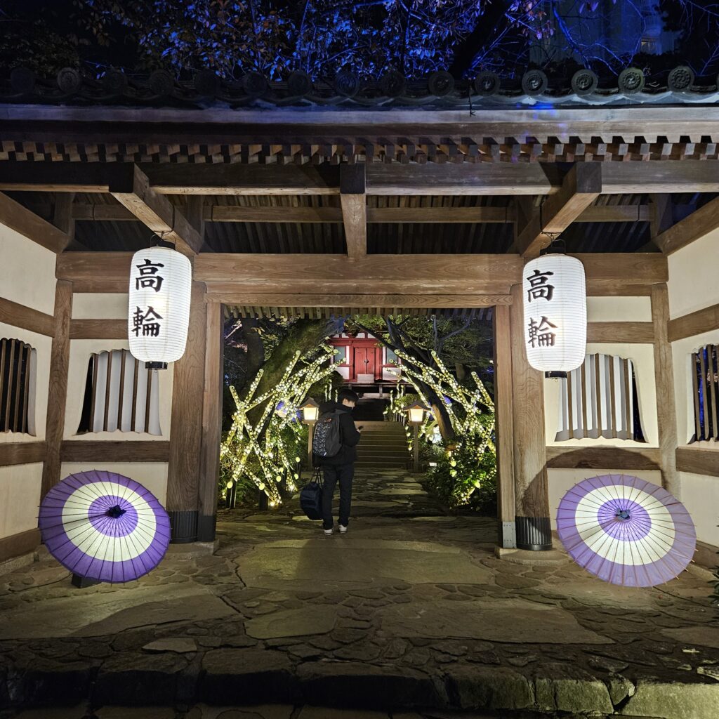 Prince Hotels Japanese Garden Night Illumination