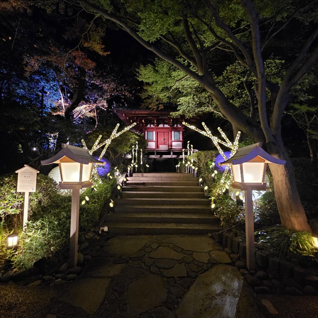 Prince Hotels Japanese Garden Night Illumination