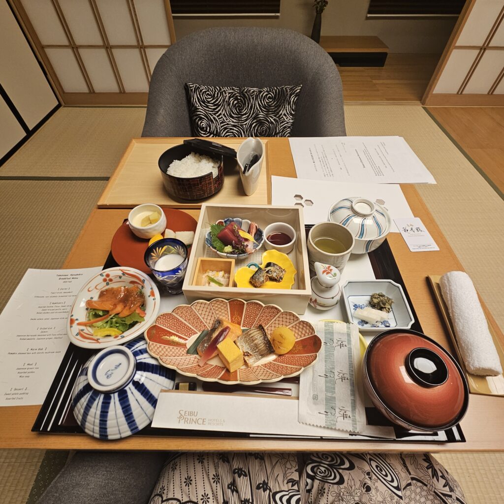 Takanawa Hanakohro In-Room Japanese Breakfast