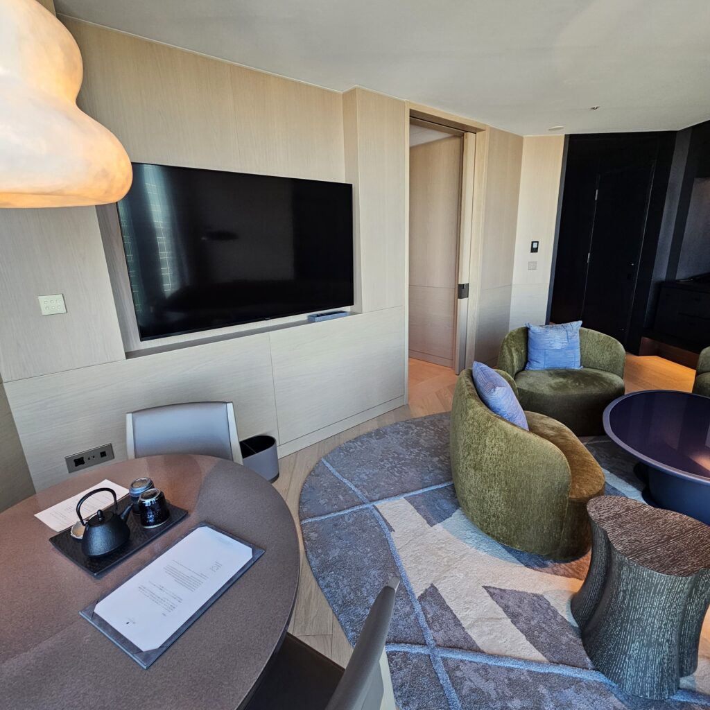 JW Marriott Tokyo Executive Suite Living Room