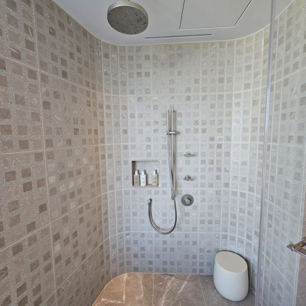 JW Marriott Tokyo Executive Suite Bathroom Shower
