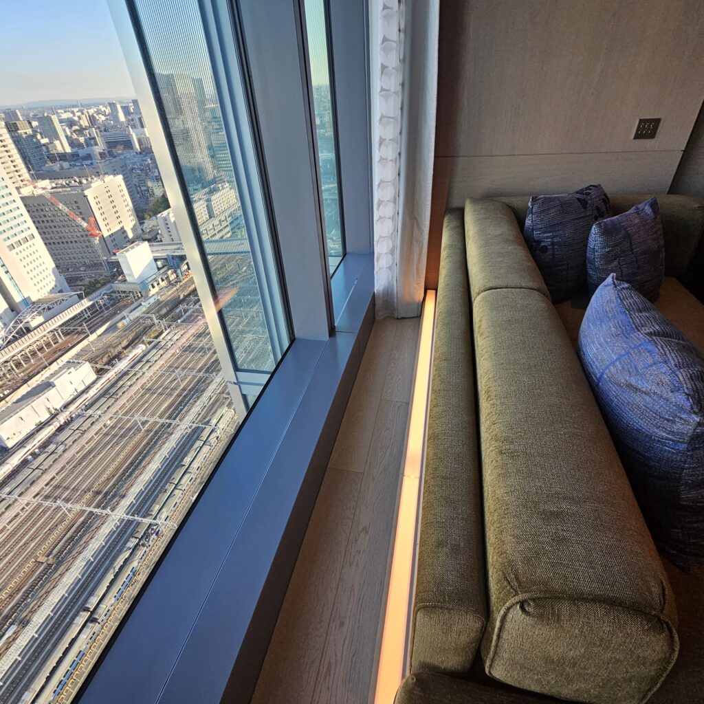 JW Marriott Tokyo Bedroom Sofa