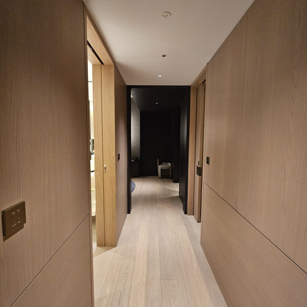 JW Marriott Tokyo Executive Suite Hallway