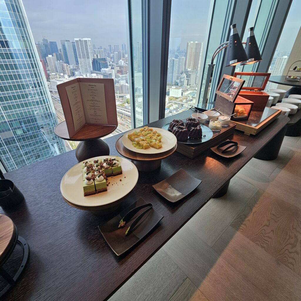JW Marriott Tokyo Executive Lounge Afternoon Tea