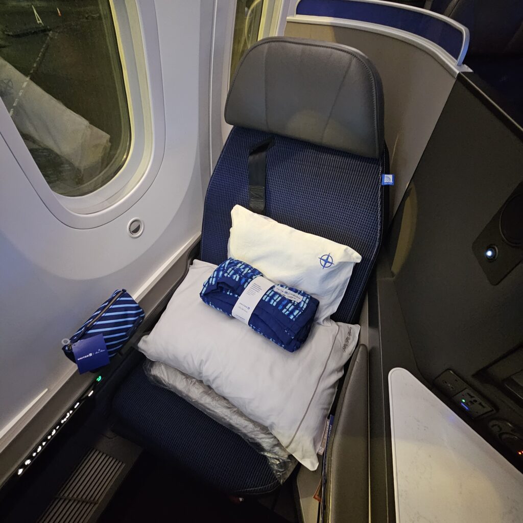 United Polaris Boeing 787-9 Seat