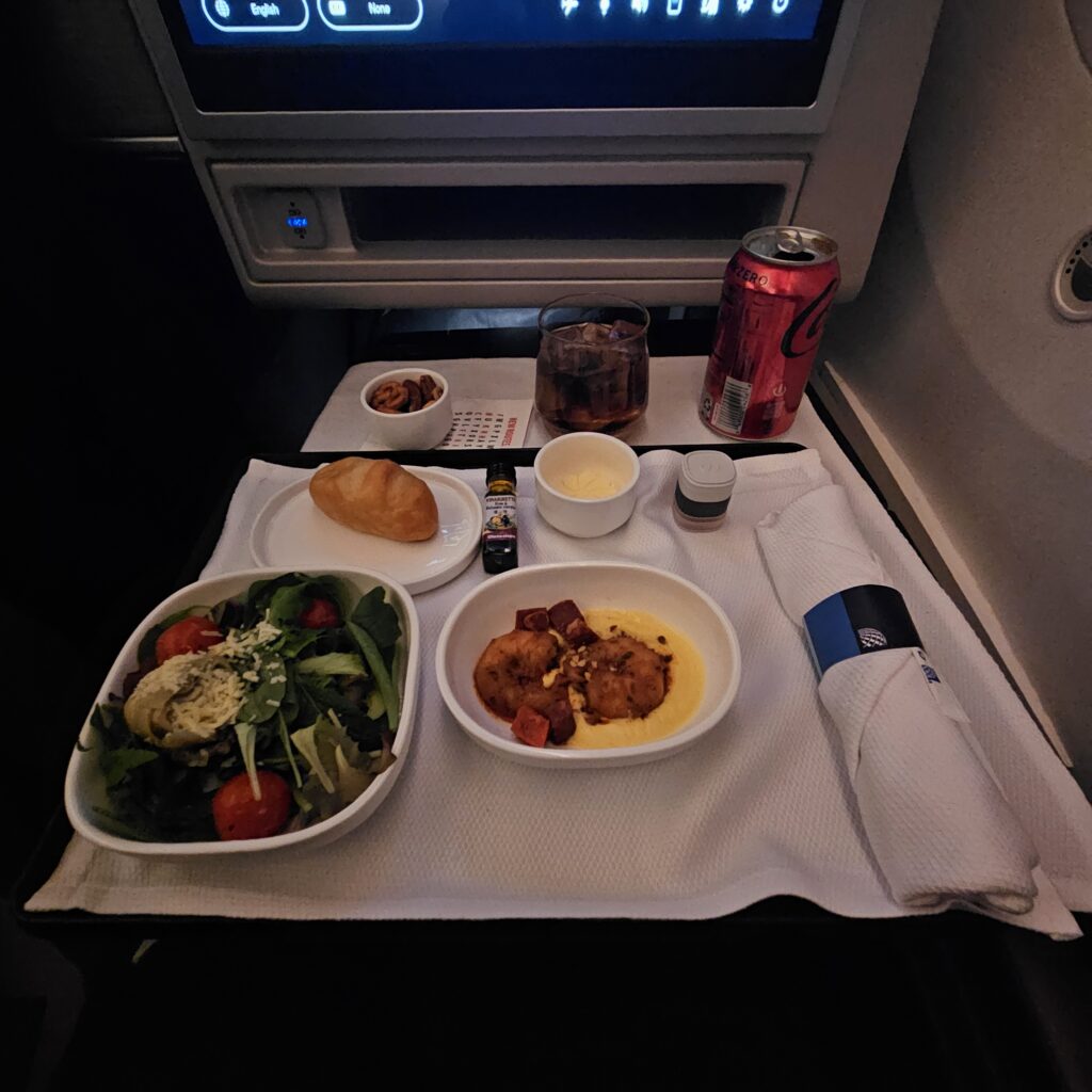 United Polaris Boeing 787-9 Marinated Spiced Chicken Breast