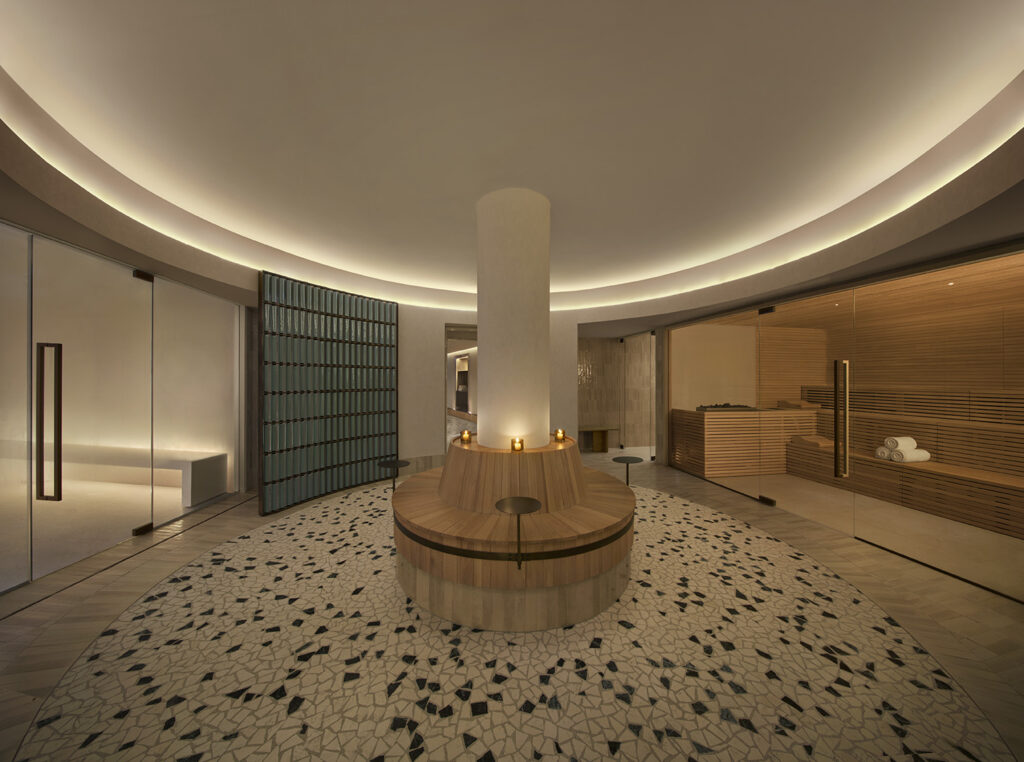 Lake Como EDITION Indoor Spa (Image Credit: The Lake Como EDITION)
