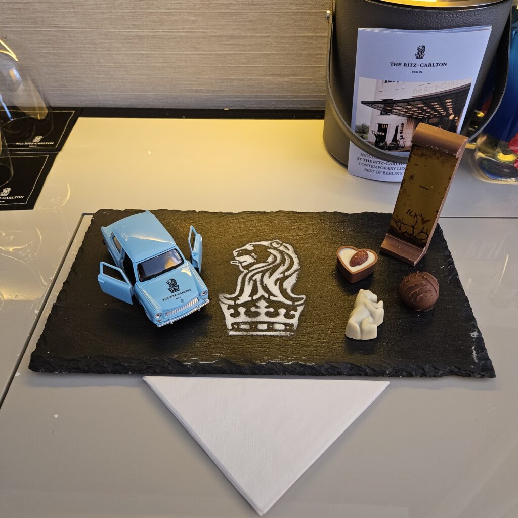 Ritz-Carlton Berlin Welcome Gift