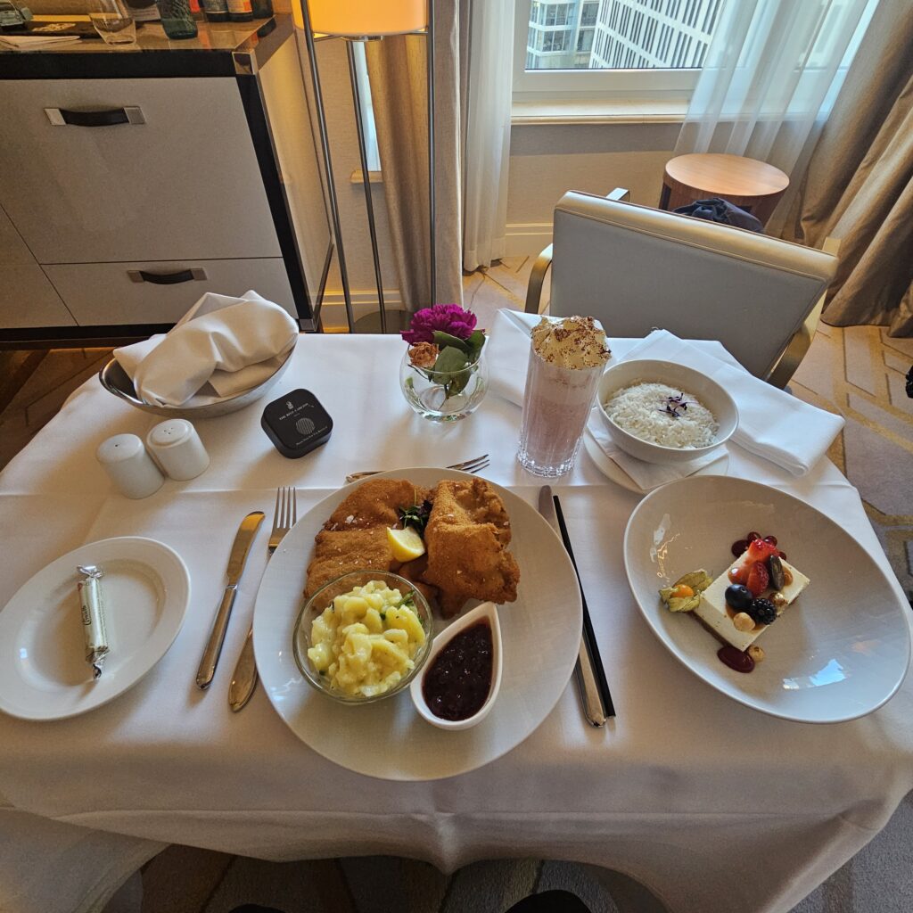 Ritz-Carlton Berlin In-Room Dining